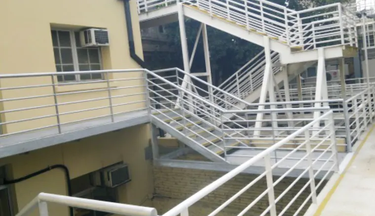 Habilitación de vías de escape, Oficinas Marcoleta 634, pisos 2 y 3