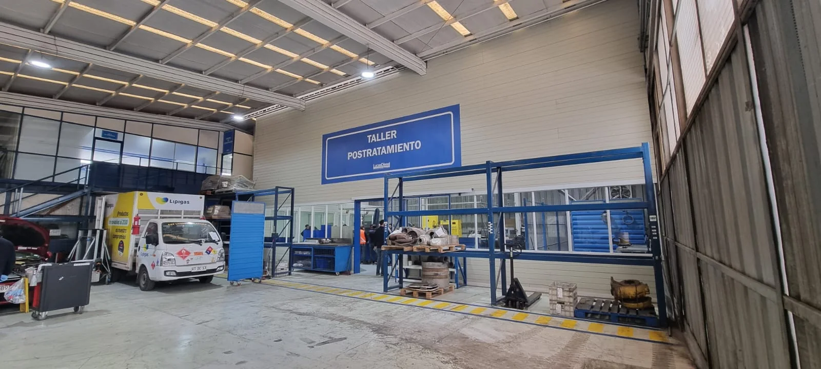 Habilitación de sala de post tratamiento, Instalaciones de Lucas Diesel, foto 5