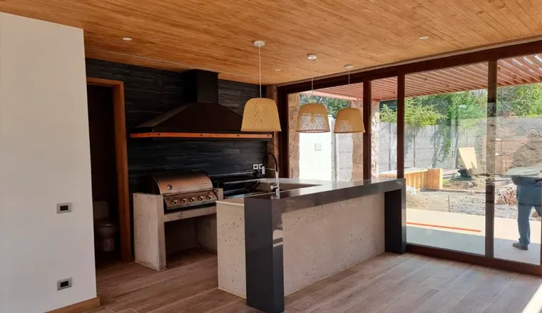 Quincho interior, Avenida Otoñal 1175, Las Condes